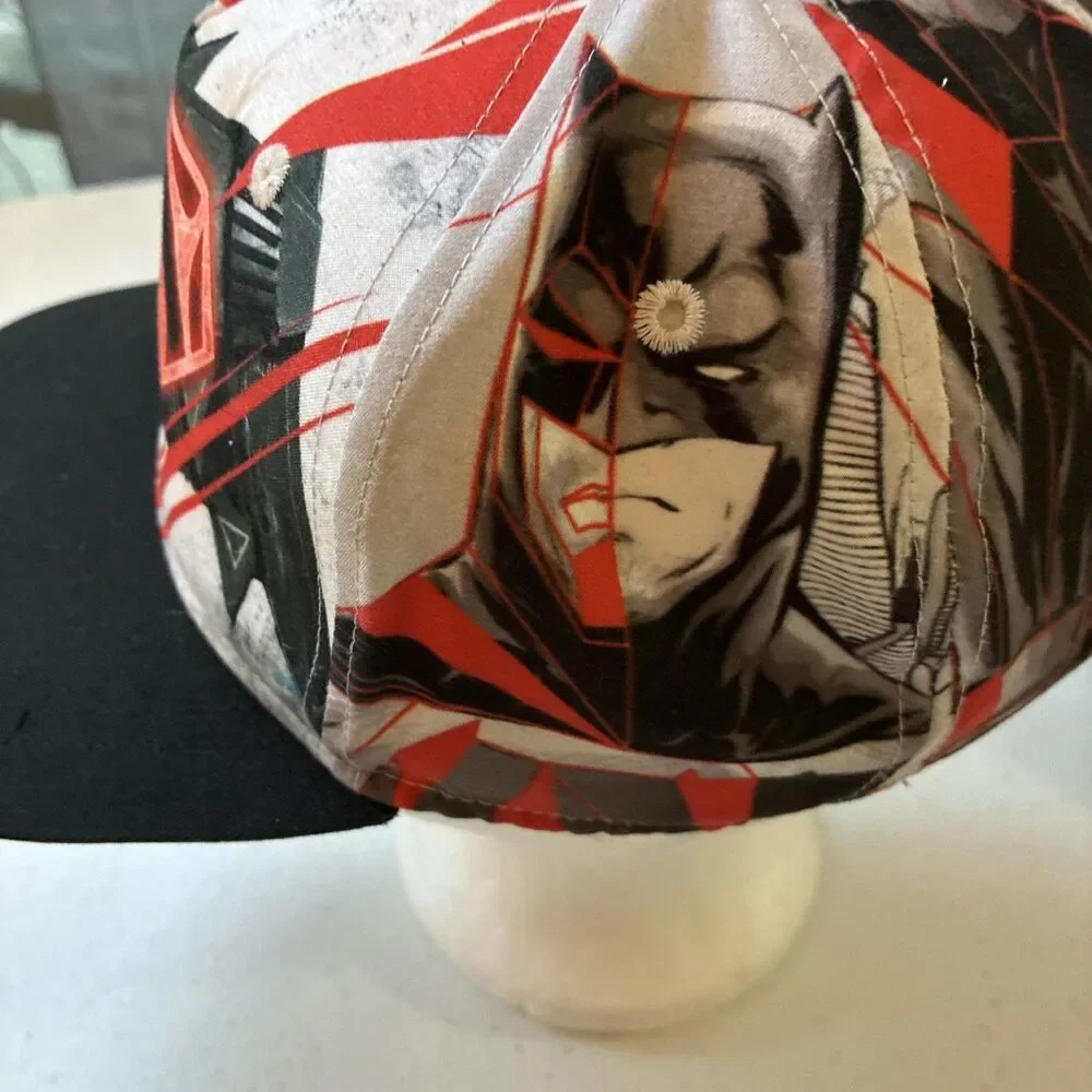 Youth Batman Vs Superman Dawn Of Justice SnapBack Hat VTG Cap Dc Comic OSFM